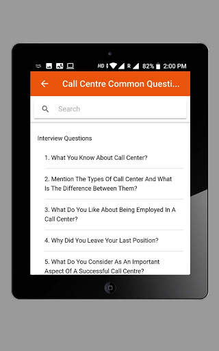 Call center interview question answers screenshot 9
