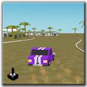 Blocky Rally Pixel Car Racing logo