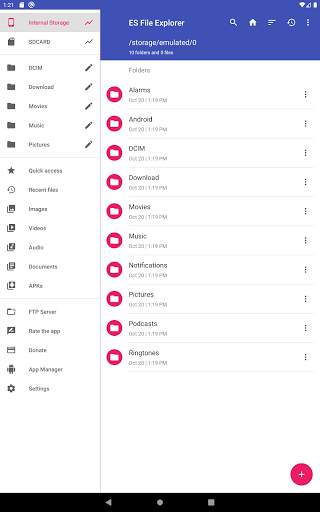 ES File Explorer - FTP server and File Manager screenshot 10