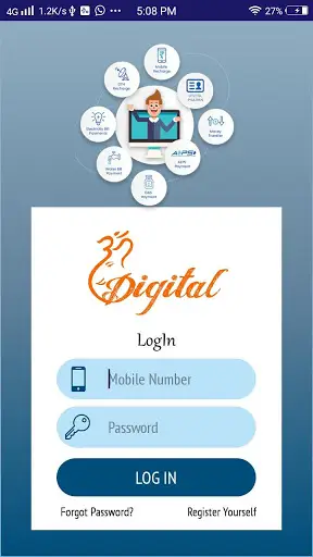 OM DIGITAL PAY | AEPS | Pan | Money Transfer screenshot 2