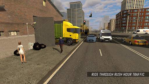 Trash Truck Simulator : Free Truck Driving Games screenshot 5