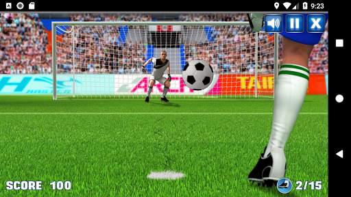 World cup penalties kick screenshot 3