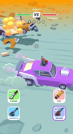 Desert Riders: Car Battle Game screenshot 1