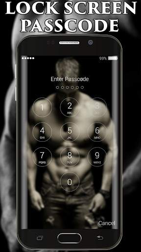 Bodybuilding Lock Screen screenshot 2