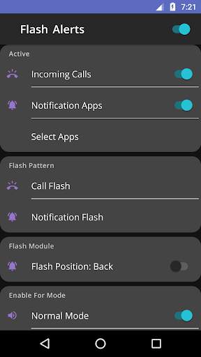 Flash Alerts On Call, Notification And SMS 2021 screenshot 1