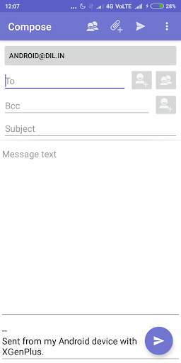 XgenPlus - Fast & Secure Email screenshot 3
