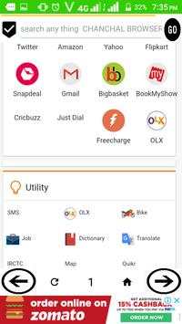 Moon Browser screenshot 3
