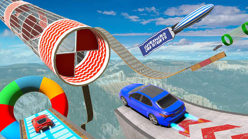 Spider Car GT Racing Mega Ramp Stunt Car Games screenshot 3