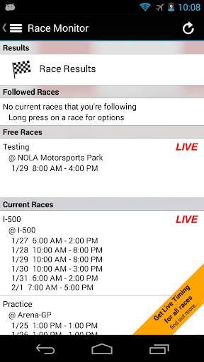 Race Monitor screenshot 3