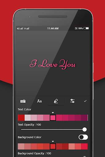 Valentin Day Video Maker Music screenshot 4