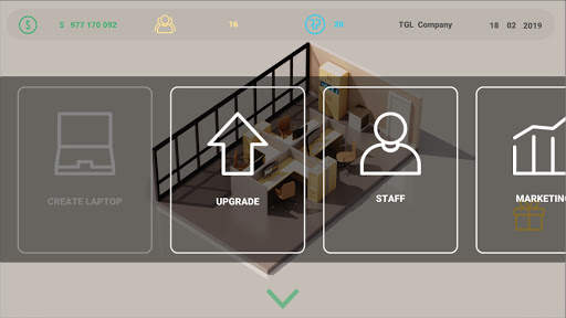 Laptop Tycoon - Simulator Pabrik Laptop screenshot 1