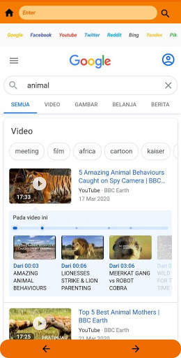 VN Lite Mini Browser screenshot 2