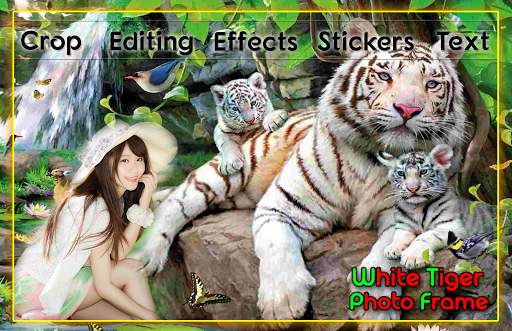 White Tiger Photo Frames screenshot 2
