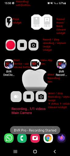 Background Video Recorder Pro screenshot 3