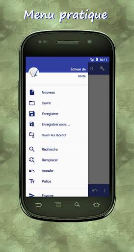 Éditeur de texte SimpleEditorFree screenshot 1