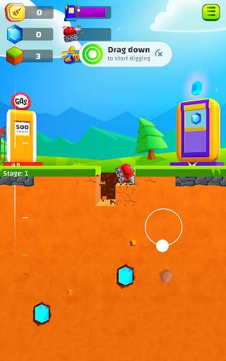 Ground Digger: Lava Hole Drill screenshot 17