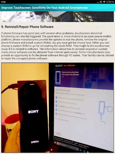 Mobile Phone Touch Screen Problem Help Tips Tricks screenshot 15
