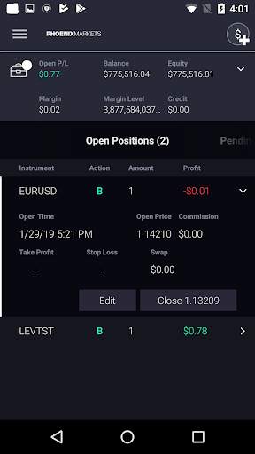 Phoenix Markets SIRIX Mobile screenshot 4