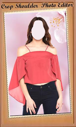 Crop Shoulder Photo Editor 14 تصوير الشاشة