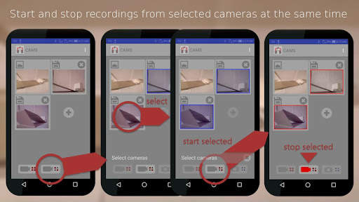 CAMS: Use mobile cameras at once|CCTV Bluetooth screenshot 5