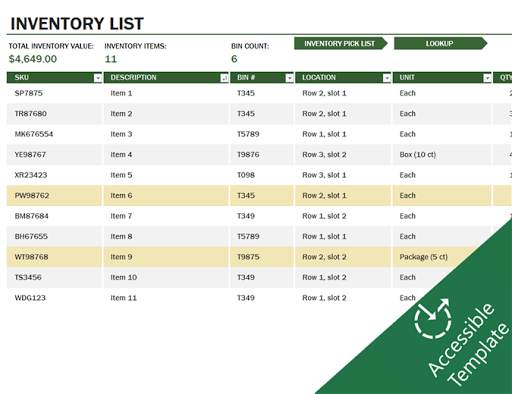 Free Exl Templates скриншот 5