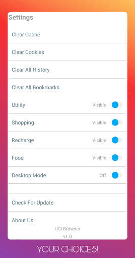UCI Browser : Fast, Secure & Indian screenshot 6