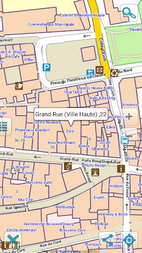 Map of Luxembourg offline screenshot 4