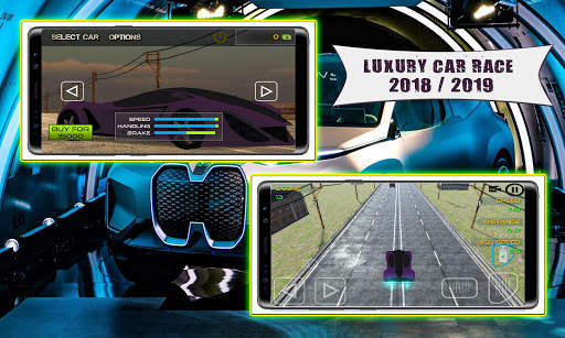 Luxury Car Game : Endless Traffic Race Game 3D screenshot 2