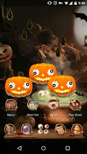 Next Halloween Pumpkin  LWP screenshot 5