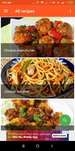 Chicken Recipes 1 تصوير الشاشة