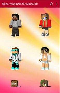 Youtubers Skins MCPE screenshot 2