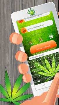 Weed Keyboard With Emojis screenshot 1