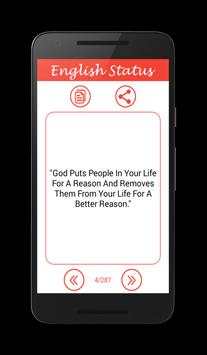 English Status screenshot 12