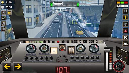 Elevated Bus Sim: Bus Games screenshot 4