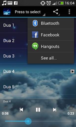 Dua Islamic Ringtone screenshot 2