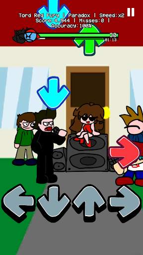 FNF Tord Red Fury Expanded Mod screenshot 8