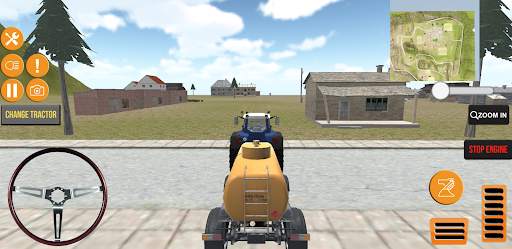 Tractor Driving Simulator 3d screenshot 2