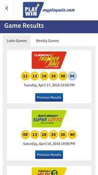 Playwin Results screenshot 2