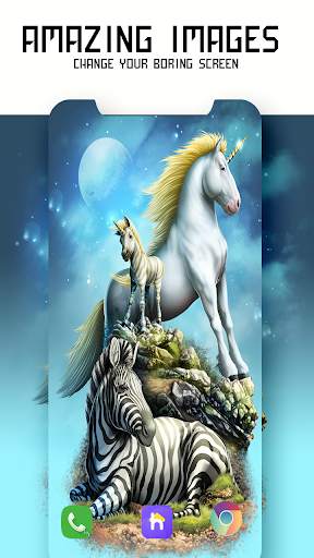 kawaii Unicorn Wallpapers - cute backgrounds 2021 screenshot 4