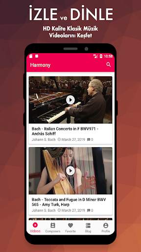 Harmony - Klasik Müzik Videoları screenshot 1