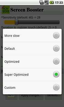 SGS Touchscreen Booster screenshot 4