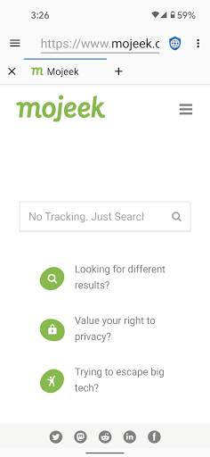 Privacy Browser screenshot 1
