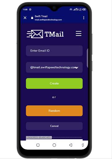 Swift TMail - Free Temporary Email Address screenshot 2