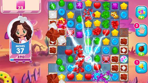 Sweet Sugar Candy Match3 Crit screenshot 21