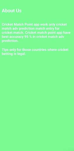 Cricket Match Point screenshot 3