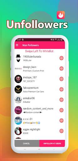 Follow Unfollow Users for instagram screenshot 3