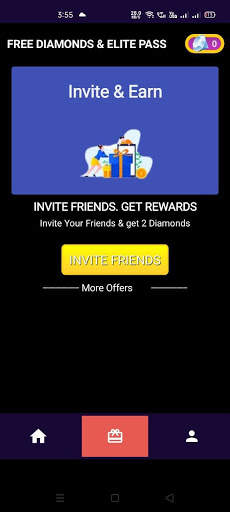 Win Diamonds and Elite Pass screenshot 1