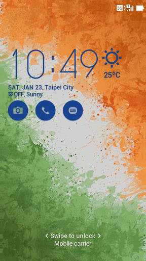 India Republic Day ASUS Theme screenshot 1