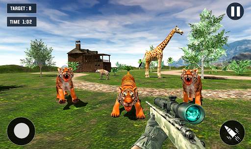 Tiger Hunting game: Zoo Animal Shooting 3D 2020 screenshot 1