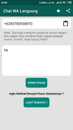 Chat WA Directly screenshot 3